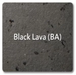 Grand Petite Cordova Fireplace Fireplaces CG Products Black Lava BA Vented No Recess