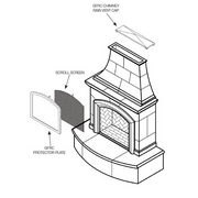 Grand Cordova Fireplace Fireplaces CG Products   