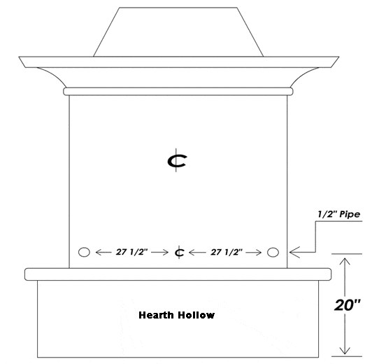 Grand Cordova Fireplace Fireplaces CG Products   