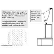 Grand Mariposa Fireplace Fireplaces CG Products   