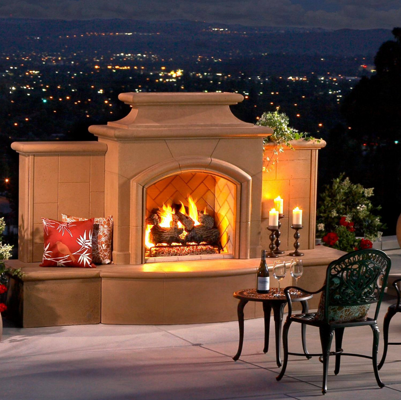 Grand Mariposa Fireplace Fireplaces CG Products   