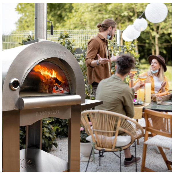 The Italian inspired PINNACOLO PREMIO Pizza Makers & Ovens Fireoneup   
