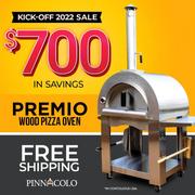 The Italian inspired PINNACOLO PREMIO Pizza Makers & Ovens Fireoneup   