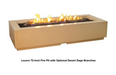 American Fyre Designs Louvre 72-Inch Rectangular Gas Fire Pit Fireplaces CG Products   