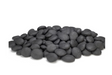 American Fyre Designs Decorative Stones for Gas Fire Pits Fireplaces CG Products Creekstone Black (140 pcs)  