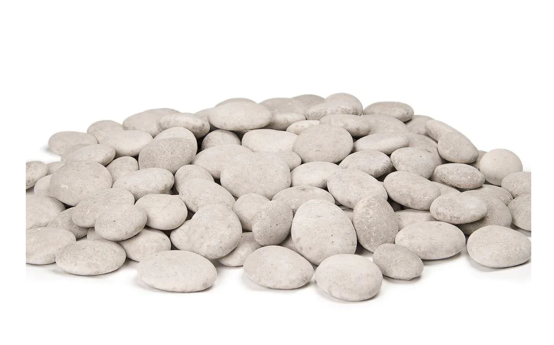 American Fyre Designs Decorative Stones for Gas Fire Pits Fireplaces CG Products Creekstone Cloud (140 pcs)  