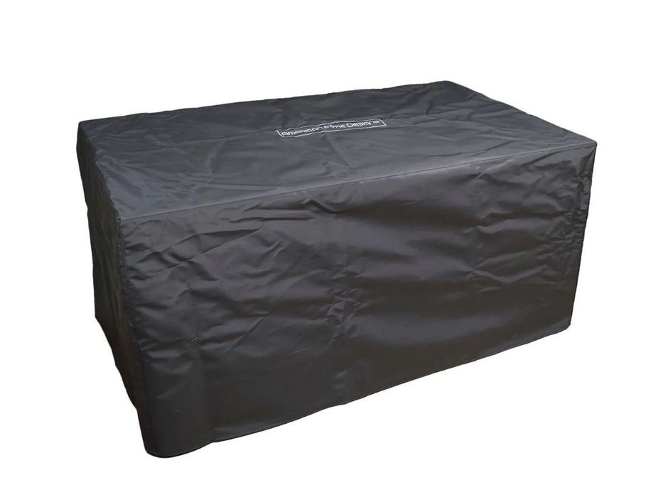 American Fyre Designs Vinyl Cover for Fire Tables Fireplaces CG Products Cosmopolitan Rectangular  