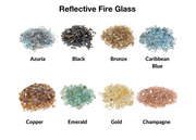 American Fyre Designs Fiesta 54-Inch Round Gas Fire Pit Table Fireplaces CG Products   