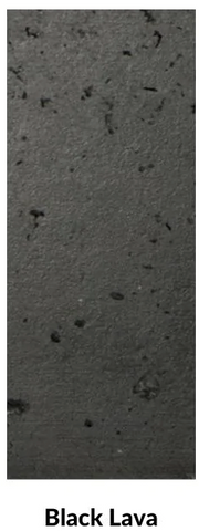 American Fyre Designs Lotus 48-Inch Round Concrete Gas Fire Pit Table Fireplaces CG Products Black Lava  