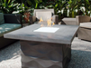 American Fyre Designs Voro 36-Inch Square Gas Fire Pit Table Fireplaces CG Products   