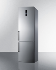 Summit 24" Wide Built-In Bottom Freezer Refrigerator With Icemaker Refrigerator Accessories Summit Appliance   