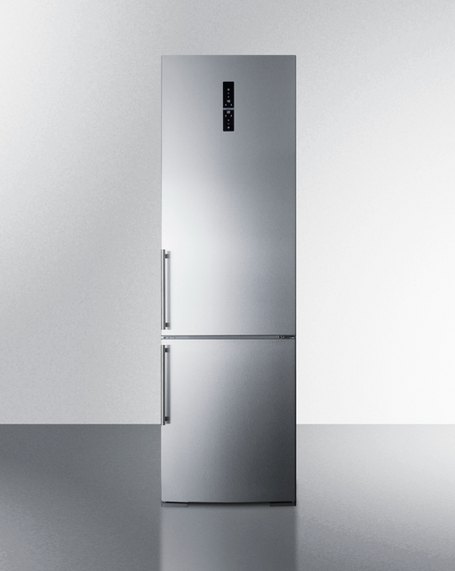 Summit 24" Wide Built-In Bottom Freezer Refrigerator With Icemaker Refrigerator Accessories Summit Appliance   