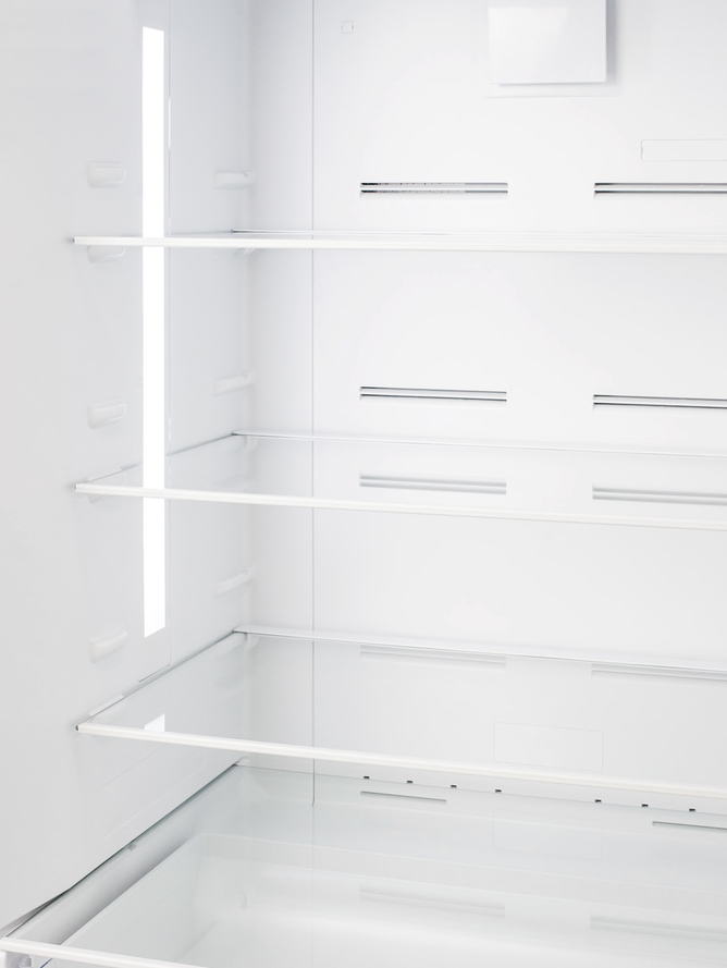 Summit 28" Wide Bottom Freezer Refrigerator Refrigerator Accessories Summit Appliance   