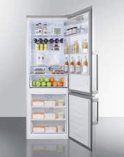 Summit 28" Wide Bottom Freezer Refrigerator Refrigerator Accessories Summit Appliance   