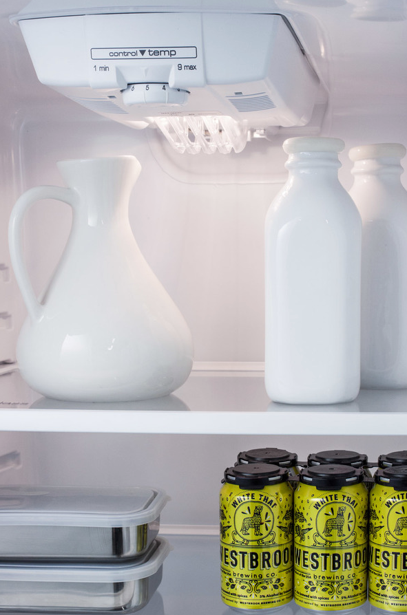 Summit 26" Wide Top Mount Refrigerator-Freezer With Icemaker Refrigerator Accessories Summit Appliance   