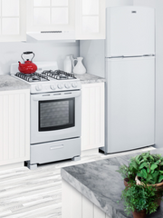 Summit 26" Wide Top Mount Refrigerator-Freezer With Icemaker Refrigerator Accessories Summit Appliance   