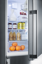 Summit 24" Wide Bottom Freezer Refrigerator With Icemaker Refrigerator Accessories Summit Appliance   