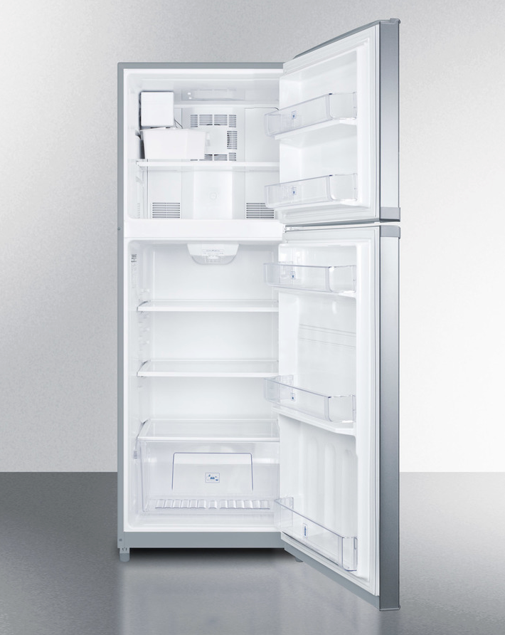 Summit 26" Wide Top Mount Refrigerator-Freezer With Icemaker Refrigerator Accessories Summit Appliance   