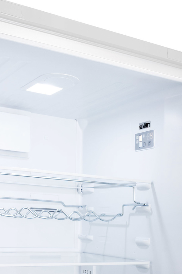 Summit 24" Wide Bottom Freezer Refrigerator Refrigerator Accessories Summit Appliance   