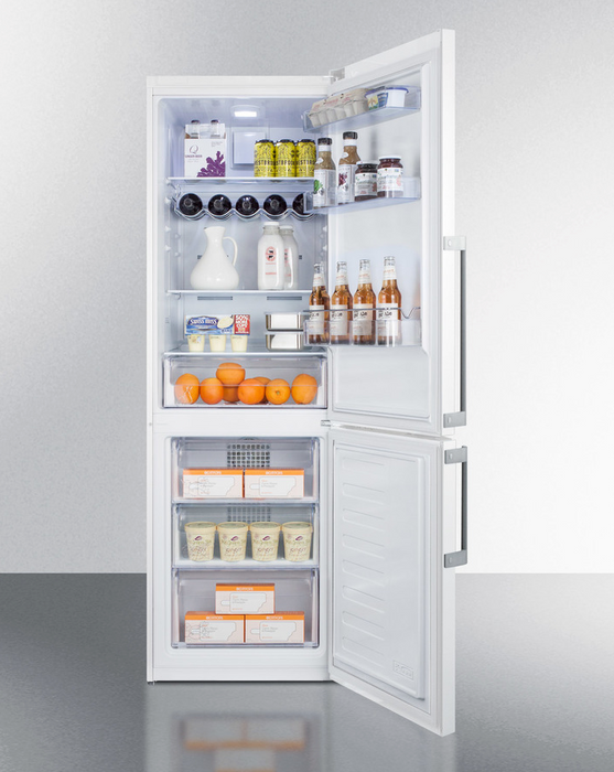 Summit 24" Wide Bottom Freezer Refrigerator Refrigerator Accessories Summit Appliance   