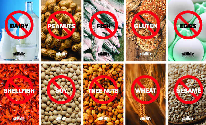 Summit 19" Wide Allergy-Free Refrigerator/General Purpose Refrigerator-Freezer Combination Refrigerator Accessories Summit Appliance   