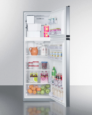 Summit 22" Wide Top Mount Refrigerator-Freezer With Icemaker Refrigerator Accessories Summit Appliance   
