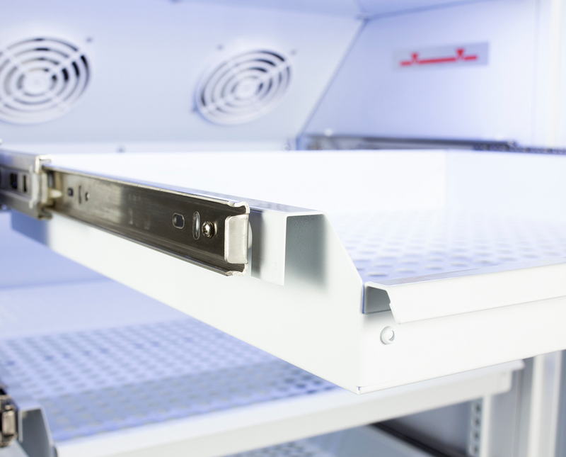 Summit 8 Cu.Ft. Upright Vaccine Refrigerator with Removable Drawers Refrigerator Accessories Summit Appliance   