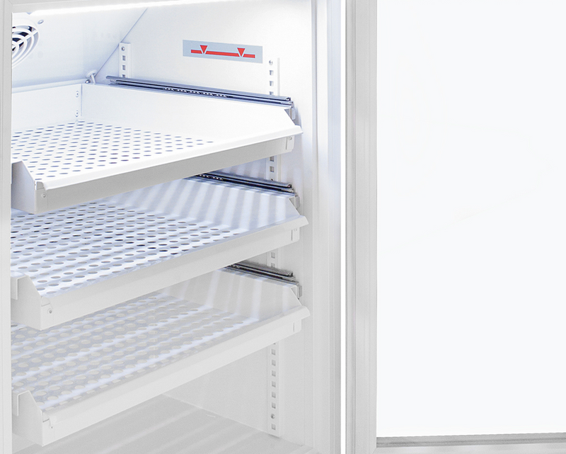 Summit 8 Cu.Ft. Upright Vaccine Refrigerator with Removable Drawers Refrigerator Accessories Summit Appliance   