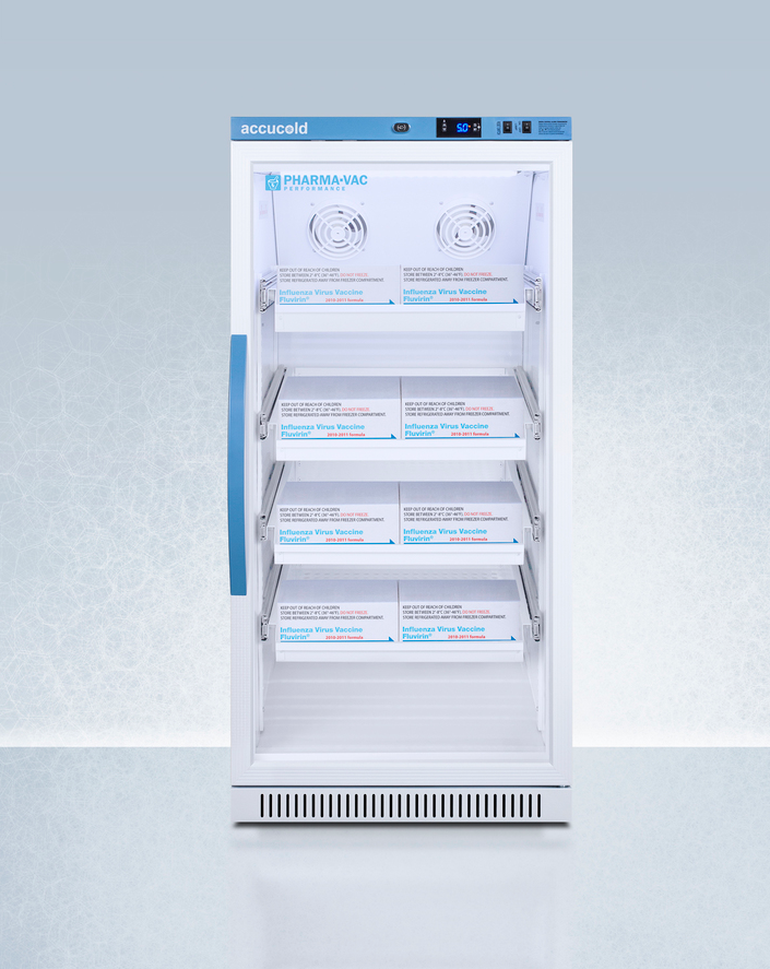 Summit 8 Cu.Ft. Upright Vaccine Refrigerator with Removable Drawers Refrigerator Accessories Summit Appliance   