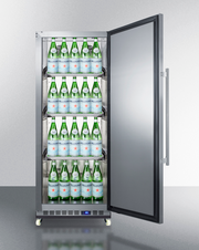 Summit 24" Wide Mini Reach-In All-Refrigerator with Dolly Refrigerator Accessories Summit Appliance   