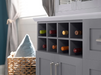 Home Bar 8 Piece Back splash MX Storage Cabinet Set + Counter top furniture New Age   