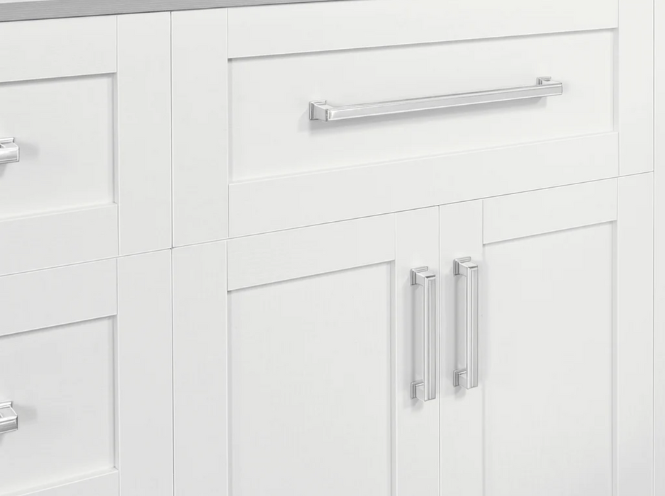 Home Bar 7 Piece Back splash Cabinet Set + Counter top furniture New Age   