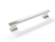 Contemporary Small Handle furniture New Age Brushed Nickel  
