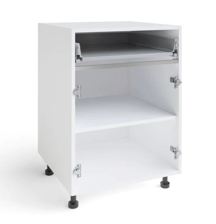 Home Two Door with Single Drawer Cabinet furniture New Age No Door 24'' 