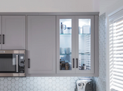 Home 36 in. Two Door Base Cabinet with Glass Doors furniture New Age   