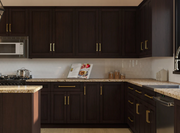 Home Two Glass Door Wall Cabinet 30.6H furniture New Age   