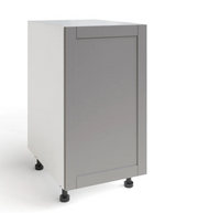 Home Single Door Base Cabinet furniture New Age Grey 18'' 