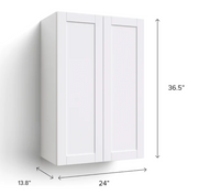 Home Extended Two Door Wall Cabinet 36.5 H furniture New Age   
