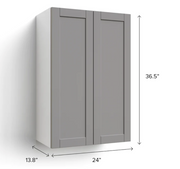 Home Extended Two Door Wall Cabinet 36.5 H furniture New Age   