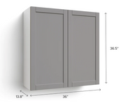 Home Extended Two Door Wall Cabinet 36.5 H furniture New Age   