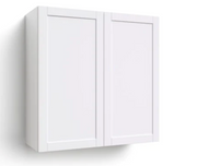Home Extended Two Door Wall Cabinet 36.5 H furniture New Age White 36'' 