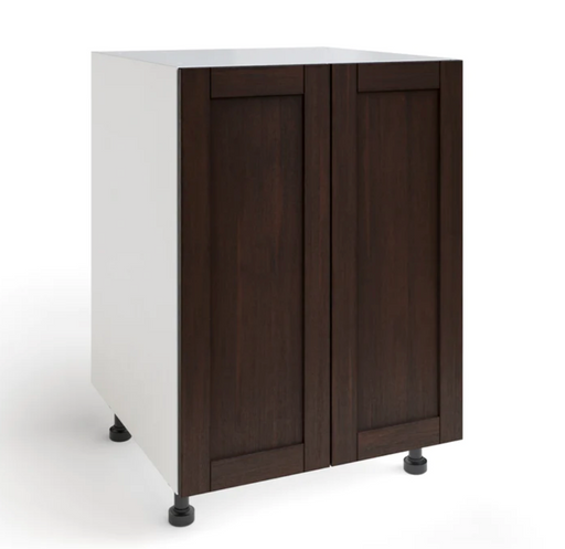 Home Two Door Base Cabinet furniture New Age Espresso 24'' 