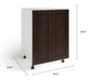 Home Two Door Base Cabinet furniture New Age   