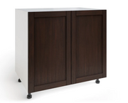 Home Two Door Base Cabinet furniture New Age Espresso 36'' 