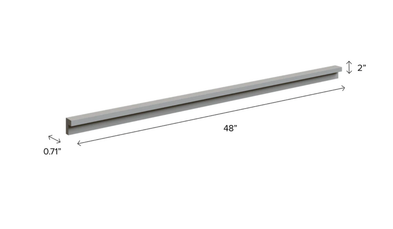 Home Skirting furniture New Age Grey 48'' 