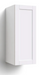 Home Single Door Wall Cabinet 30.6H furniture New Age White Right 12''