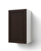 Home Extended Single Door Wall Cabinet 36.5H furniture New Age Espresso Left 18''