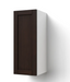 Home Extended Single Door Wall Cabinet 36.5H furniture New Age Espresso Left 12''