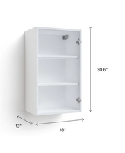 Home Single Door Wall Cabinet 30.6H furniture New Age   