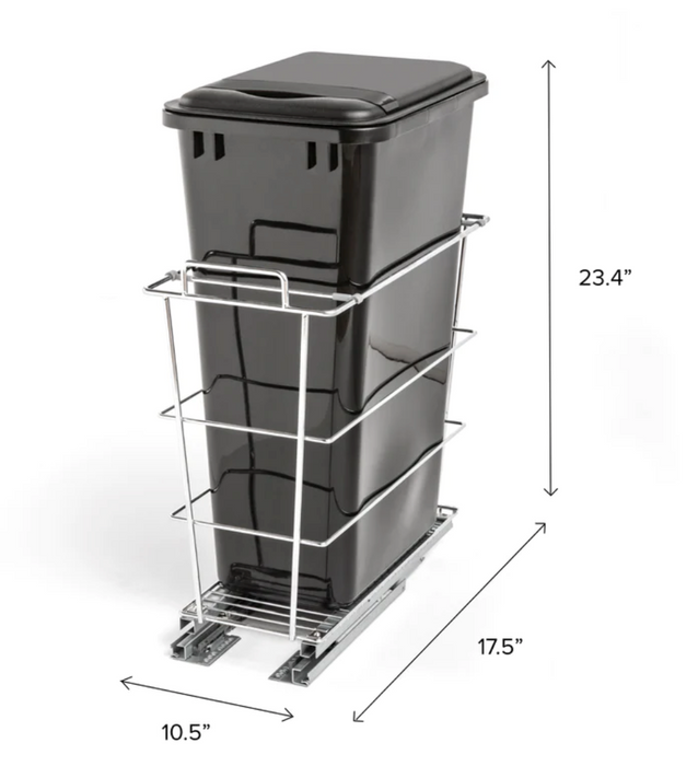 Pull Out Bin furniture New Age 50L  